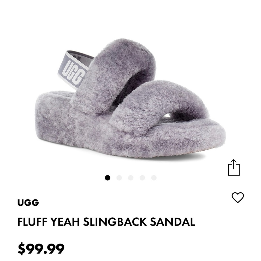 UGG
FLUFF YEAH SLINGBACK SANDAL size 10